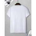 thumbnail image 2 of Camiseta de manga corta con gráfico de Robot Rabbit para hombre, cómoda y elástica, moderna camiseta de verano, estilo informal y de moda para uso diario para adultos, hombres, mujeres, adolescentes,, 2 of 6