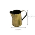 thumbnail image 2 of Shabby Metal Jug Vase Pitcher Flower Holder Rustic Style Pitcher Flowerpot, 2 of 8