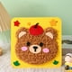 thumbnail image 4 of Kit de bordado con hilo para coser hecho a mano | Materiales para pintar en tela no tejida de 21 x 21 cm con parche de hilo | Kit de manualidades DIY para principiantes y niños | Idea de regalo, 4 of 7
