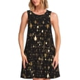 thumbnail image 1 of Fotbe Casino Vestido de Verano sin Mangas para Mujer – Vestido Midi Línea A, Estilo Camiseta Floral, Vestido Playero Casual y Fluido, 1 of 7
