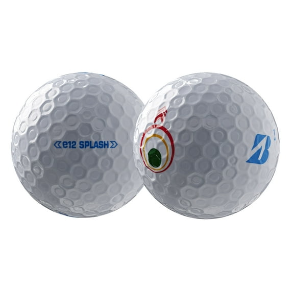 Bridgestone e12 Splash Golf Balls 1-Dozen White