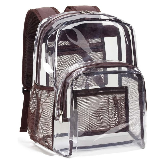 Mochila Vorspack de PVC transparente transparente para café pesado