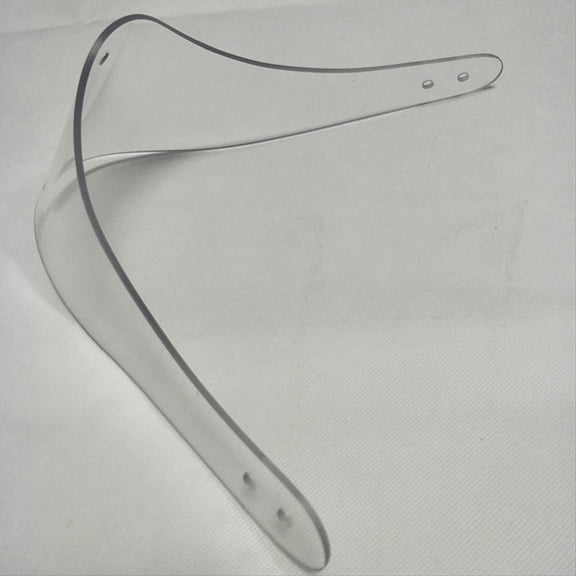 Anti Fog Ice Hockey Helmet Shield Clear Visor Face Protective Guard Gear Protection Equipment Helmet Clear Shield Visor,1 x Hockey Face Protector,Transparent