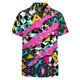 thumbnail image 3 of Camisetas con gráficos de tortugas para hombres, ropa con estampado 3D, camisa hawaiana de playa, manga corta, Y2k, lindas blusas con flores para niños, ropa con solapa, 3 of 5