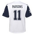thumbnail image 3 of Youth Nike Micah Parsons White Dallas Cowboys Alternate Game Jersey, 3 of 3