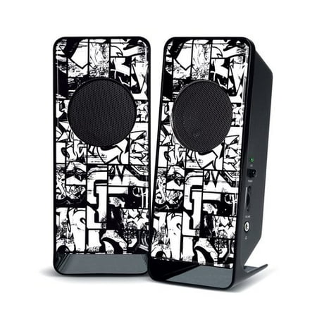 Merkury Amplified Stereo Speakers, Comic Giraffe