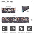 thumbnail image 3 of Yayeee Faucet Mat for Kitchen Sink 30" Diatomite Long Splash Guard Pad, Pink Record, 3 of 7