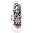 thumbnail image 4 of Cuadros Decorativos 4 Uds. Tatuajes de brazo de flores, tatuajes falsos de brazo extraíbles, suministros para fiestas de transferencia de agua Wdftyju  embutido en tela, 4 of 4
