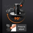 thumbnail image 3 of Eccomum Household LED Digital Display Electric Lawn Mower Portable Cordless Grass Trimmer Home Garden Folding Trimming Pruning Machine, 3 of 7
