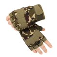 thumbnail image 4 of Guantes tácticos de medio dedo para hombres y mujeres, paracaidistas al aire libre, guantes protectores de pesca, cómodos y transpirables, 4 of 6