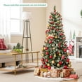 thumbnail image 3 of Costway 5 FT Pre-Lit Artificial Christmas Tree with 408 Snowy Branch Tips 250 LED Lights, 3 of 10