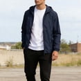 thumbnail image 5 of yillto Men Big and Tall Sun Protection Jackets Quick Dry Hiking Running Lightweight Zip up Hoodie Coats M-3XL, 5 of 7