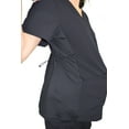 thumbnail image 3 of Green Town Scrubs for Women - Maternity V-Neck Scrub Top, 2 Pockets, Lightweight, Stretch Fabric, Easy Care, 3 of 7