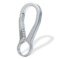 thumbnail image 1 of Outdoor Lightweight Titanium Key Chain Quick-release Key Ring Holder, 1 of 7