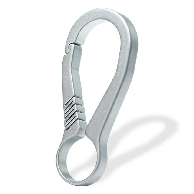 Outdoor Lightweight Titanium Key Chain Quick-release Key Ring Holder
