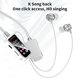 thumbnail image 5 of Auriculares Bluetooth Inalámbricos Multifuncionales Bluetooth 5.4 Auriculares Inalámbricos con Pantalla Led de Cancelación de Ruido de Juegos Deportivos Usados en el Cuello, Larga Vida Útil de la Bate, 5 of 6
