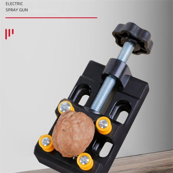 Caelusair Mini Bench Clamp, Adjustable Flat Table Vise for Jewelry Carving, Watch Repair, Sculpture & Nut Carving