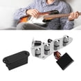 thumbnail image 1 of Loaded Guitar Control Plate, Prewired 3 Way Control Plate Wiring Harness with Tone Volume Control Knob, Bass Guitar Preamp Control Board, 1 of 7