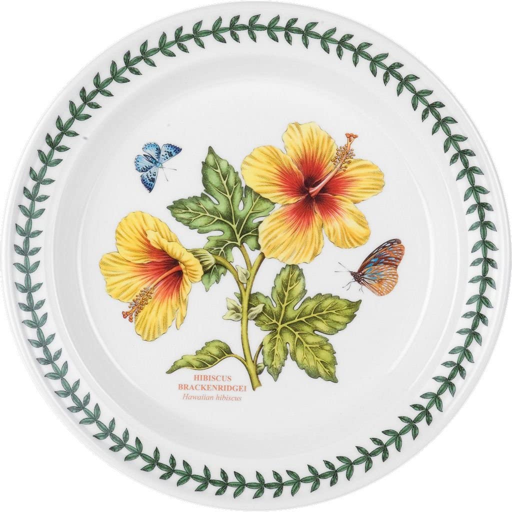 Portmeirion Botanic Garden Salad Plates, Set of 6 Assorted Motifs :  : Home & Kitchen