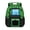 Green Tractor, variant on Galaxy Soccer Print Boy's Backpack for Preschool Kindergarten Shoulder Bookbag Lightweight Travel Ruckpack Mini Daypack for Camping Hiking