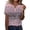 Multicolour, variant on MAIHAN Womens Short Sleeve Shirts Casual Summer Funny Printed Graphic Shirts Summer T Shirt Cotton Tee Shirts for Women