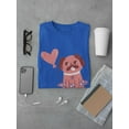 thumbnail image 3 of Sitting Lovely Pug T-Shirt Men -Smartprints Designs, Male 5X-Large, 3 of 4