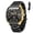 All Black, variant on Watches for Men Analog Quartz Classic Dress Waterproof Chronograph Date Stainless Steel or Leather Moon Phase Casual 6-Hand Luminous Big Face Men Wrist Watches Reloj Para Hombre