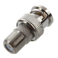 thumbnail image 3 of BNC Male to F Female CCTV Camera Coax Cable Connector (Pack of 10), 3 of 4