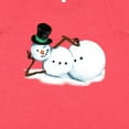 thumbnail image 4 of Inktastic Sassy Snowman in Top Hat Women's Plus Size T-Shirt, 4 of 5