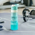 thumbnail image 5 of kkbbma under $5 Plastic Water Bottle with Carry Handle, Reusable, Dishwasher Safe, Perfect for Travel, Outdoors, and Gym, 5 of 8