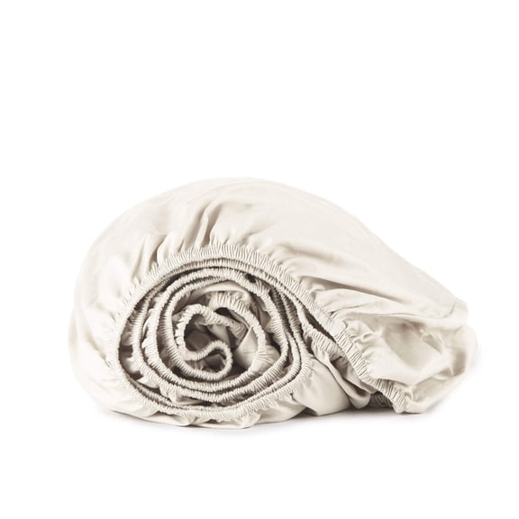Whisper Organics 300 TC Sateen Fitted Sheet