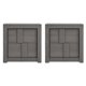 thumbnail image 1 of Set de 2 Buros Jazz - Gris, 1 of 5