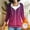 Hot Pink, variant on Sevevn Women's Zip Up Hoodies Long Sleeve Sweatshirts Fall Outfits Casual Oversized Full Zip Hooded Jacket 2025 Fashion