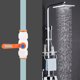 thumbnail image 5 of Juego de 2 accesorios de tubería de agua de plástico duradero de 20 mm con válvula de bola de conexión rápida PPR, 5 of 8
