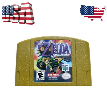 Legend of Zelda: Majora's Mask / Ocarina of Time Video Game For Nintendo 64