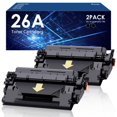 thumbnail image 1 of Cartucho de tóner WOEBYAS 26A negro compatible con HP Laserjet, 1 of 6