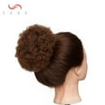thumbnail image 4 of SEGO Short Afro Curly Puff Ponytail Synthetic Hair Extensions Fluffy Synthetic Drawstring Hair Bun Messy Updo Hairpiece for Women, 4 of 7