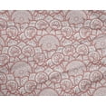 thumbnail image 4 of oneOone Polyester Lycra Dusty Rose Fabric Floral Mandala Craft Projects Decor Fabric Printed By The Yard 56 Inch Wide, 4 of 4