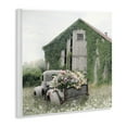 thumbnail image 3 of Stupell Industries Magical Farmhouse Barn Green Vine Botanicals Flower Field , 12 x 12, Design by Lori Deiter, 3 of 5