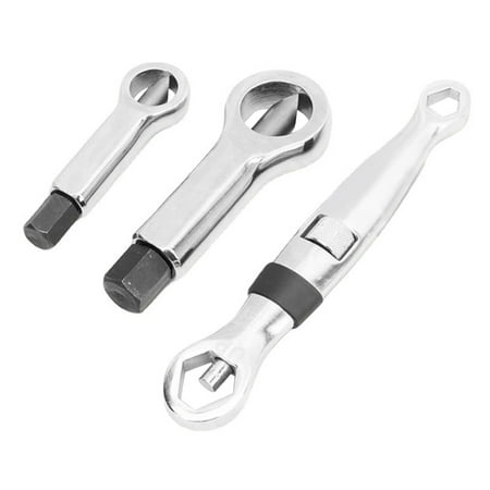 

3pcs Multifunction Bearing Steel Nut Splitter Heavy Duty Rusty Nut Separator