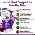 thumbnail image 3 of Bebida detox Herbal Clean Qcarbo32 sabor uva 948 ml, 3 of 6