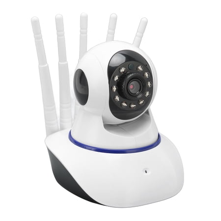 M Buder Wireless PTZ Surveillance Camera 2-Way Talk HD Night Vision Indoor/Outdoor White (approx 5.91 x 5.91 x 4.33 inches / 15 x 15 x 11 cm)