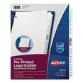 thumbnail image 2 of "Preprinted Legal Exhibit Side Tab Index Dividers, Avery Style, 25-Tab, 1 To 25, 11 X 8.5, White, 1 Set | Bundle of 5 Sets", 2 of 7