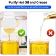 thumbnail image 2 of GloryStar Fryer Grease Bucket Oil Disposal Caddy, Steel Fryer Oil Transport Container w/Rust-Proof Coating, Oil Transport Container w/Safety Lid & Lock Clips & Filter Bag for Hot Cooking Oil Filtering, 2 of 7