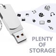 thumbnail image 5 of Memoria USB 2.0 de 64 GB CHAO memoria flash de metal resistente al agua y a los golpes, 5 of 5