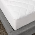 thumbnail image 4 of Sealy Luxury Cotton Soft Top High Loft Fill Machine Washable Fitted Mattress Pad, Full, 4 of 6