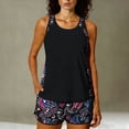 thumbnail image 6 of cocolona Womens Tankini Swimsuits Fashion Printed Loose Two Piece Modest Bathing Suit with Shorts, 6 of 6