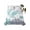 White, variant on Turquoise Crab Coastal King Size Flat Sheet, Wrinkleproof & Fadeproof Cooling Flat Bed Sheet Only, Summer Coral Nautical Breathable Soft Bedding Top Sheets 105 x 98 Inches