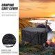 thumbnail image 4 of Funda impermeable para carritos de jardín, protector para carritos de jardín al aire libre, para acampar, 4 of 6