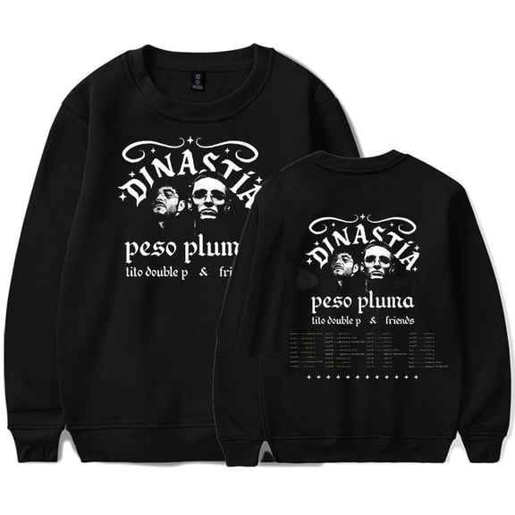 Peso Pluma Merch 2026 Tour Crewneck Sweatshirts Cosplay Women Men Fashion Long Sleeve Stylish Y2K Design Top
